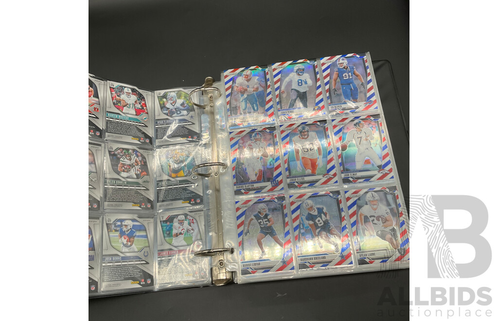 NFL PANINI Prizm, Absolute Football Cards and ULTIMATE PRO Collectors Album