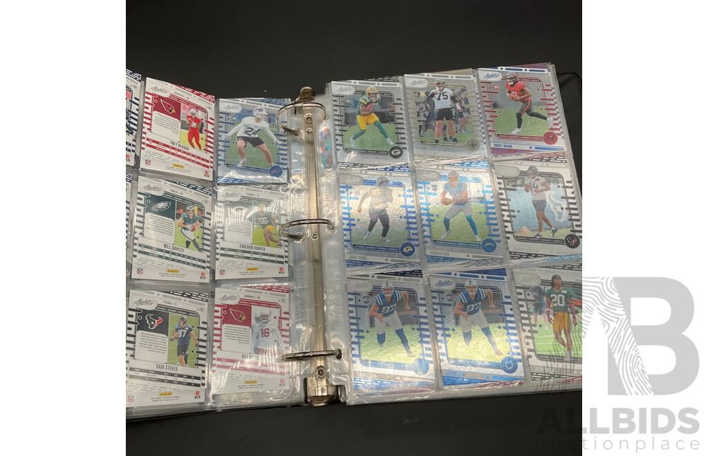 NFL PANINI Prizm, Absolute Football Cards and ULTIMATE PRO Collectors Album