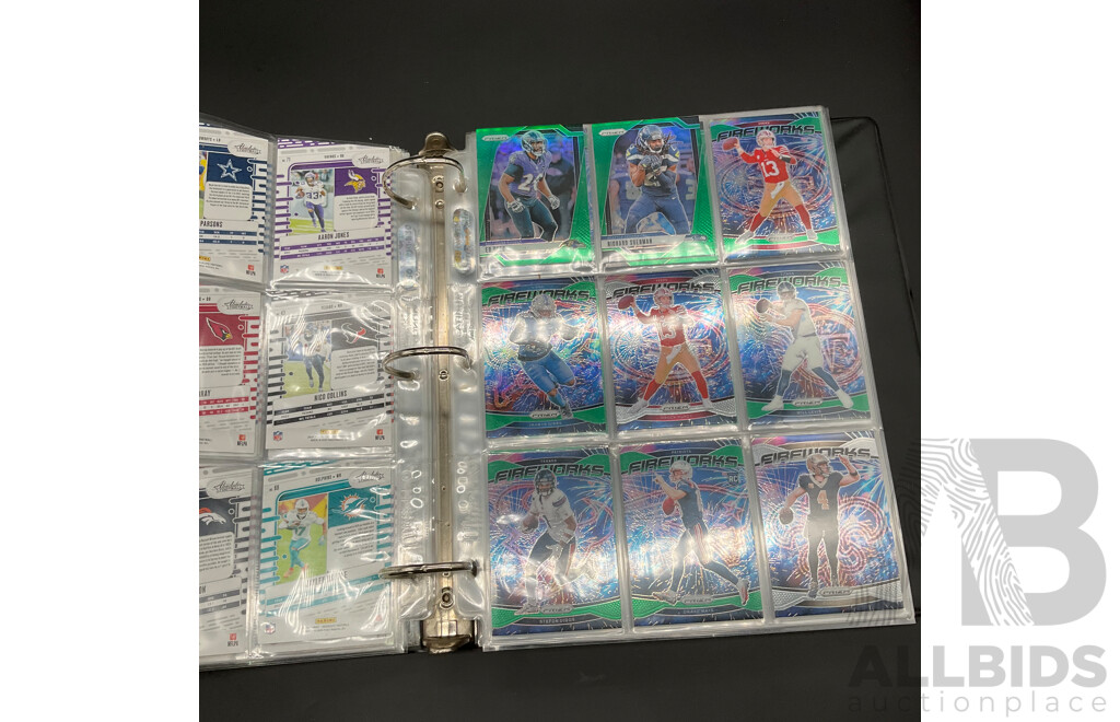 NFL PANINI Prizm, Absolute Football Cards and ULTIMATE PRO Collectors Album