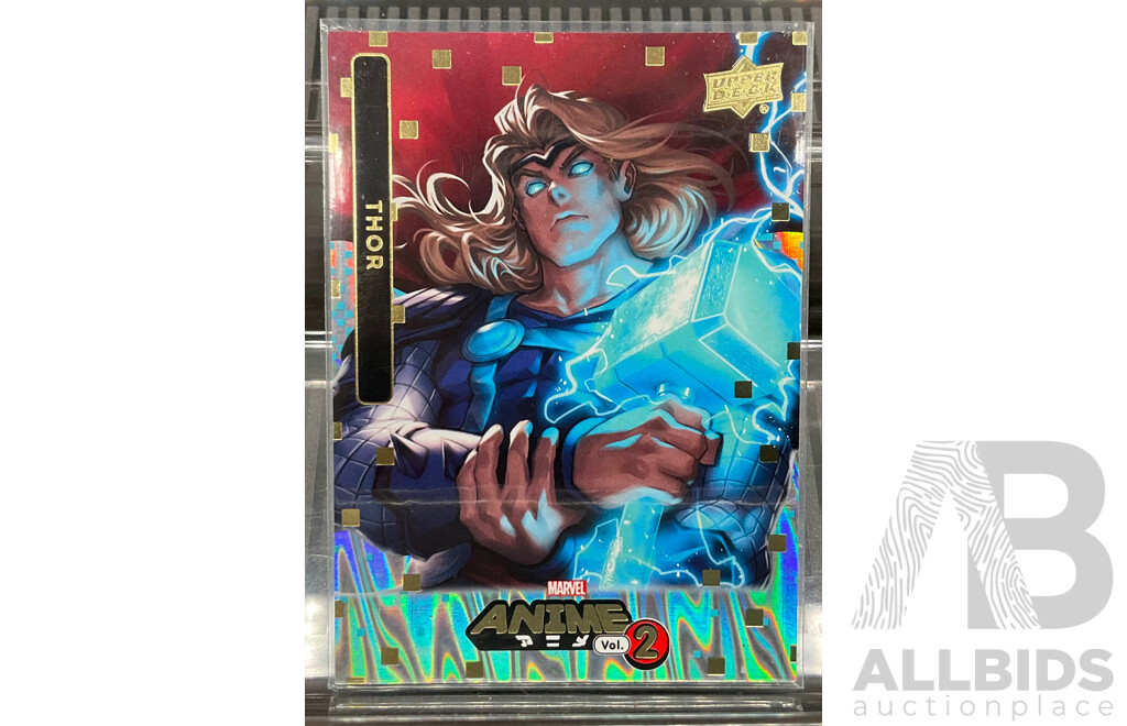 2023 Upper Deck Marvel Anime Vol.2 Thor Japanese Foil #88