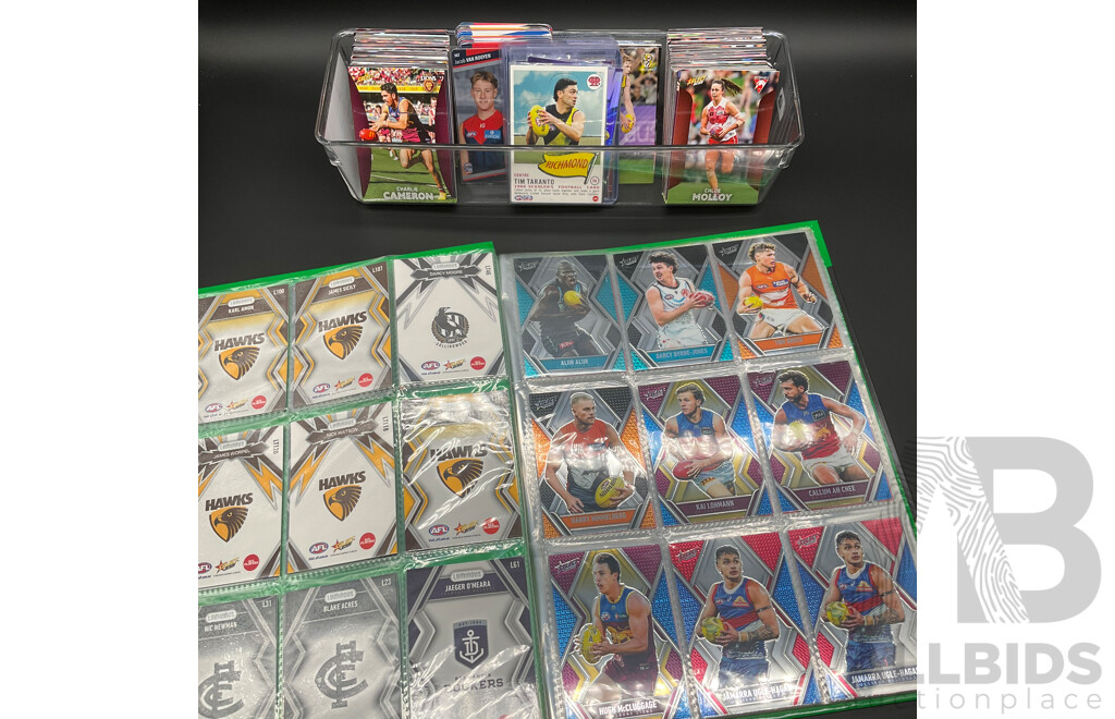 AFL Collectors Cards From Various Manufacturers and Years