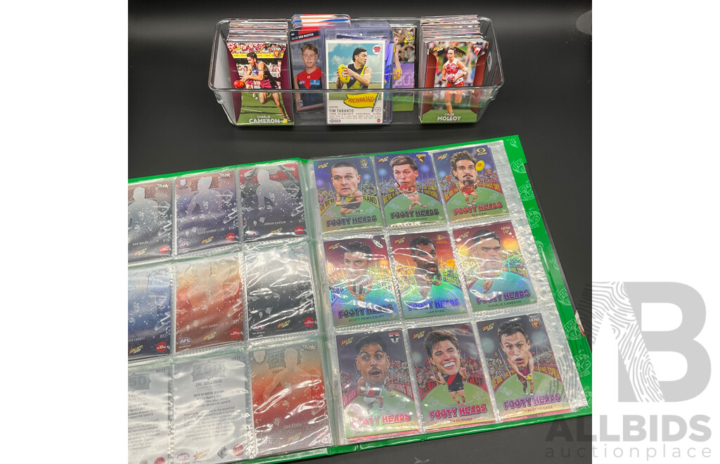 AFL Collectors Cards From Various Manufacturers and Years