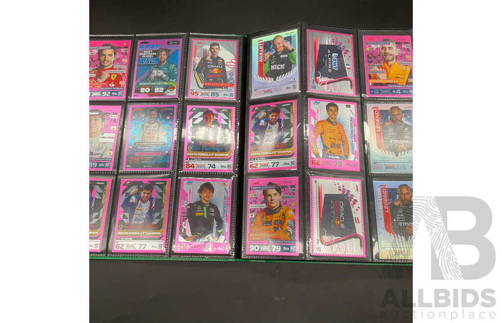 Formula 1 Topps Turbo Attax Collectors Cards