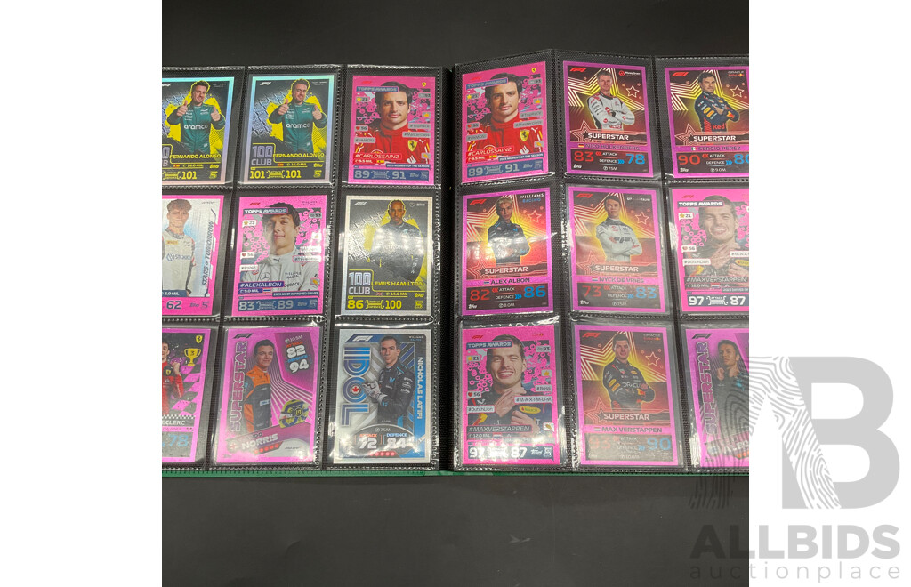 Formula 1 Topps Turbo Attax Collectors Cards