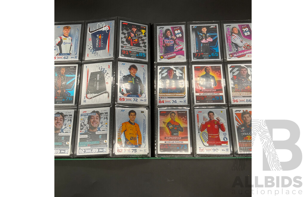 Formula 1 Topps Turbo Attax Collectors Cards