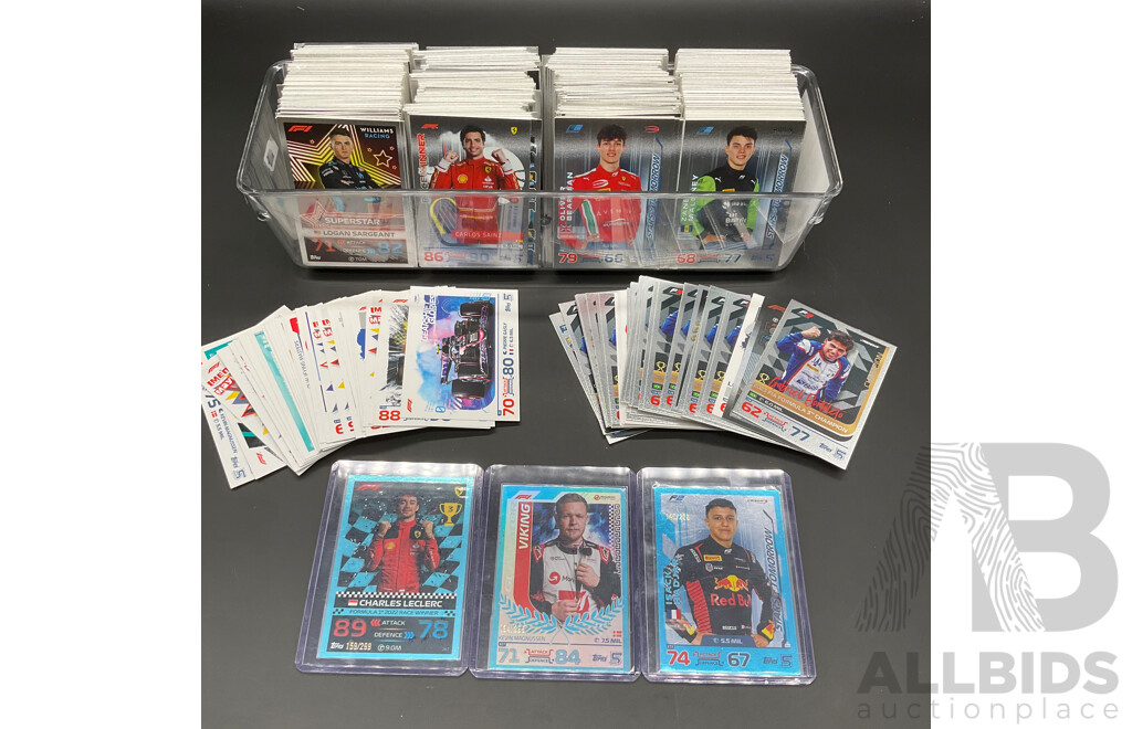 Formula 1 Topps Turbo Attax Collectors Cards