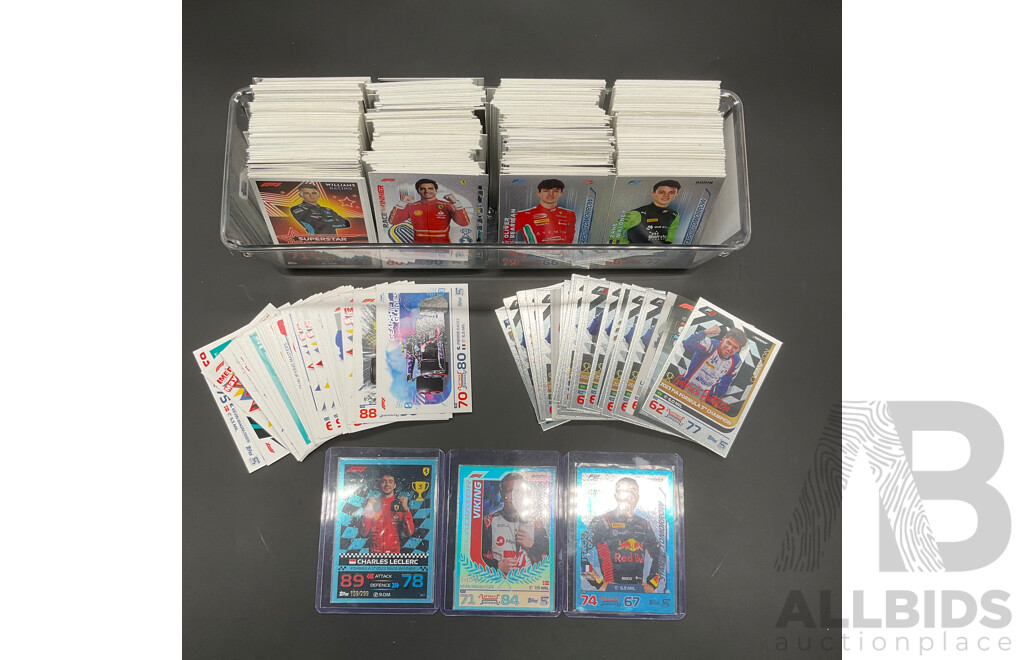 Formula 1 Topps Turbo Attax Collectors Cards