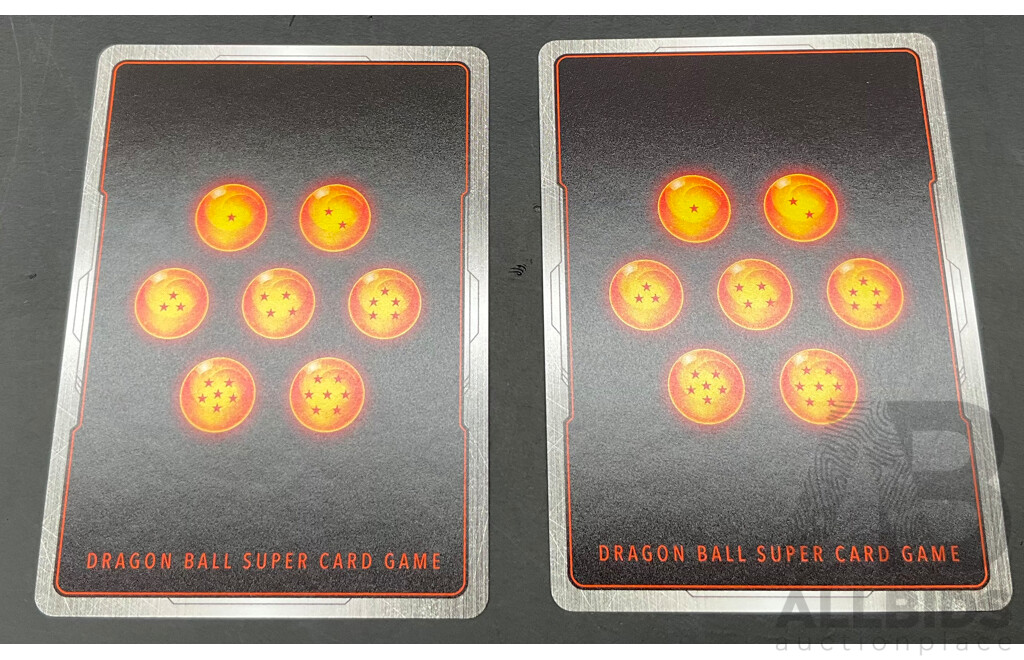 Excellent Condition - Broly:BR FB06-120  Secret Rare & FB06-063 Super Rare Alternate Art English - Lot of 2