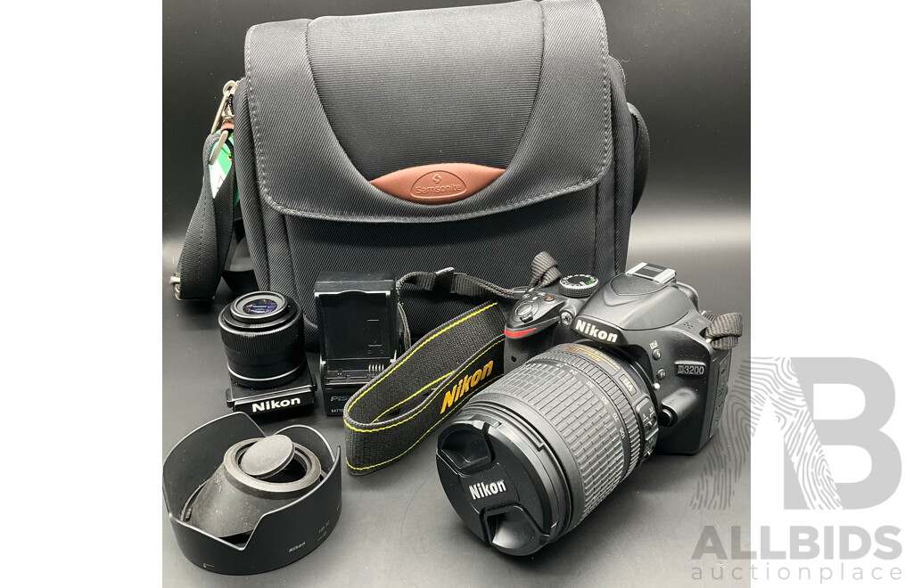 NIKON D3200 DSLR Camera with Accessories