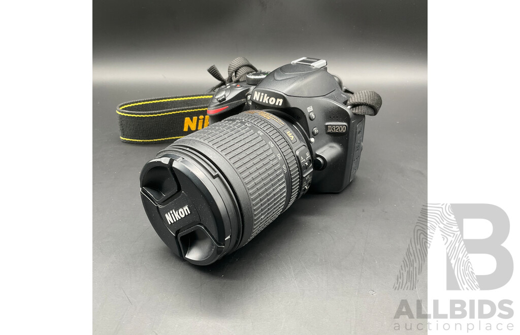 NIKON D3200 DSLR Camera with Accessories