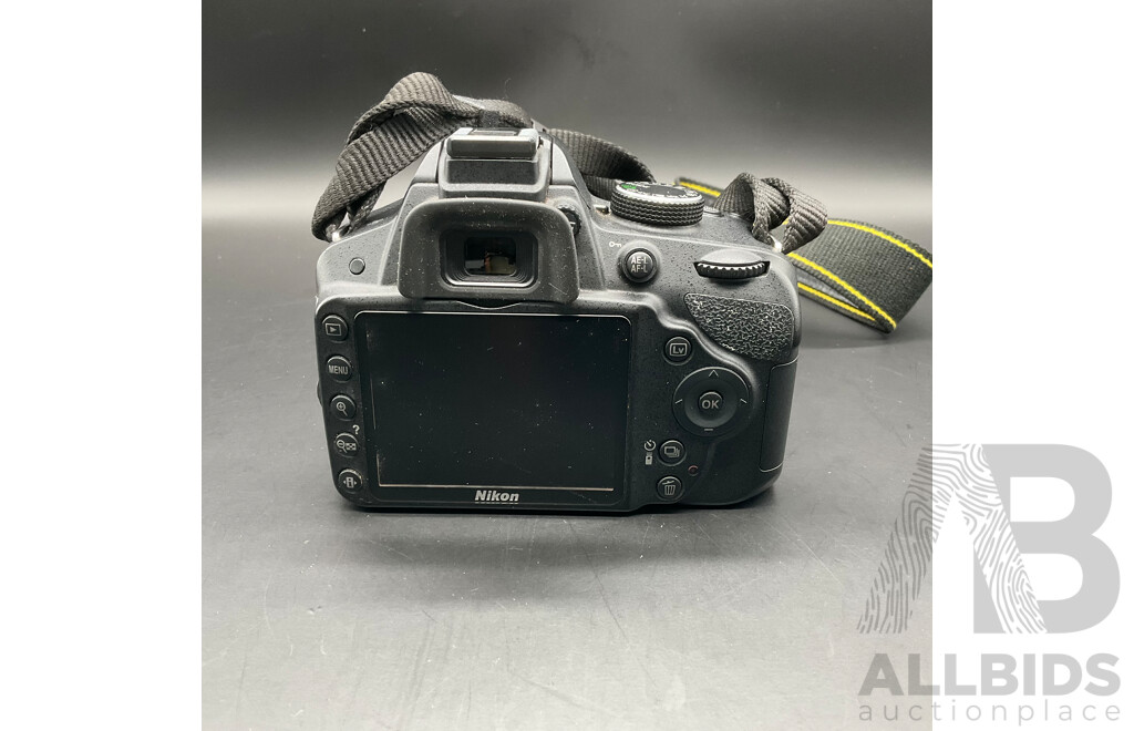 NIKON D3200 DSLR Camera with Accessories