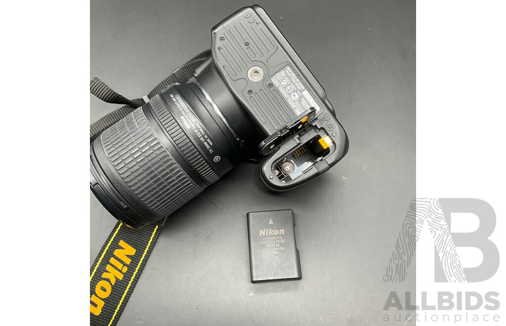 NIKON D3200 DSLR Camera with Accessories