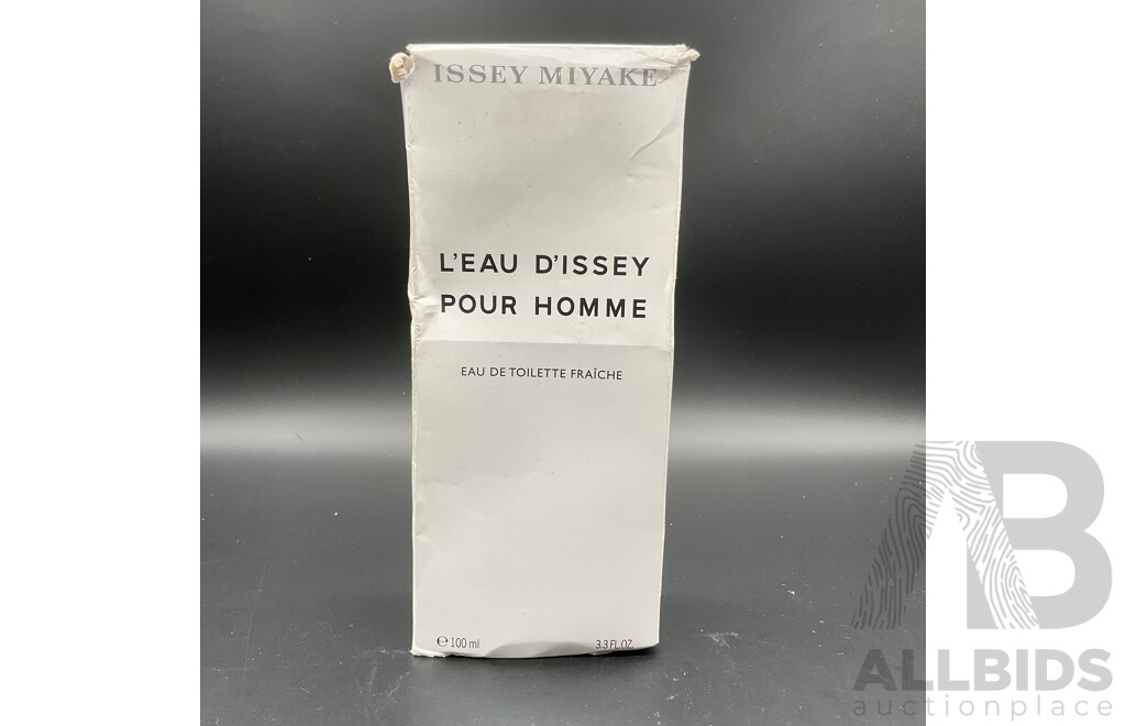 ISSEY MIYAKE L'Eau D'Issey Pour Home 100ml Eau De Toilette