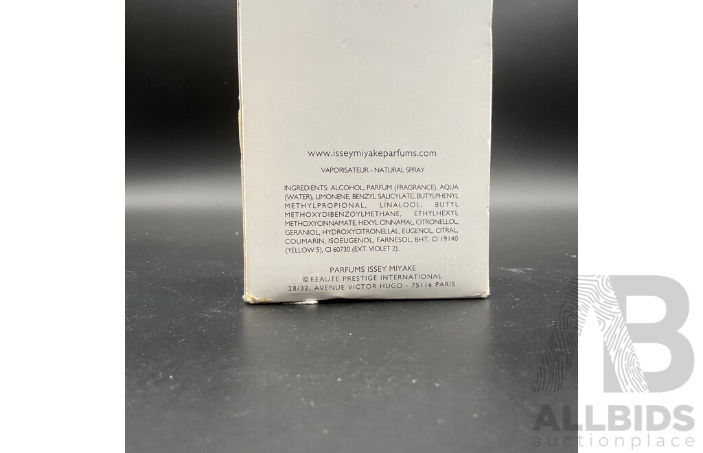 ISSEY MIYAKE L'Eau D'Issey Pour Home 100ml Eau De Toilette