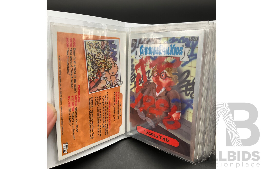 Collection of Garbage Pail Kids Trading Cards - Lot of 28