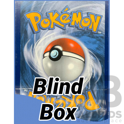 Blind Box: Assorted Pokémon Trading Cards (English) - 400+ Common, 200 Foil