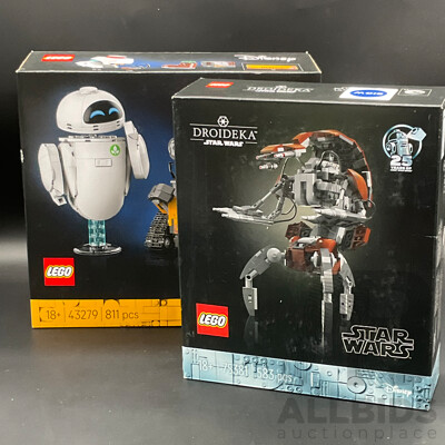 LEGO StarWars (75381) and Disney Pixar Wall.E (43279) - Lot of 2