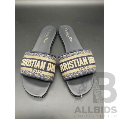 Slides Branded Christian Dior