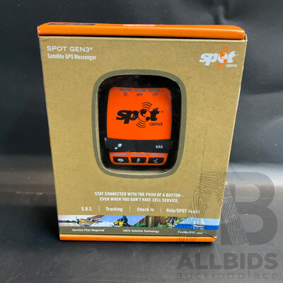Spot Gen3 Satellite GPS Messenger