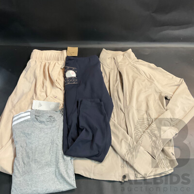 Under Armour, Lornajane, Adidas, Nike Women's Size M Apparel - Lot of 4