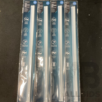 CASALUX 12W Linkable LED Utility Lights - Lot of 4
