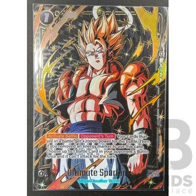 Excellent Condition - Dragon Ball Fusion World New Adventure Ultimate Sparking FB05-115 - Rare Alternate Art