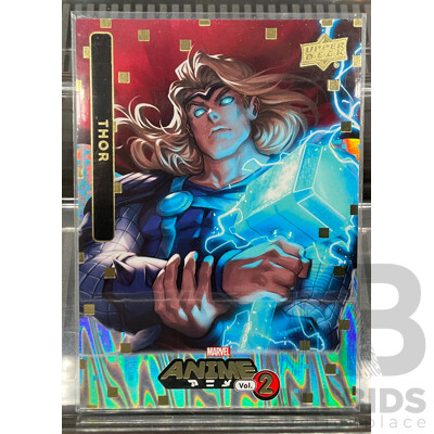 2023 Upper Deck Marvel Anime Vol.2 Thor Japanese Foil #88