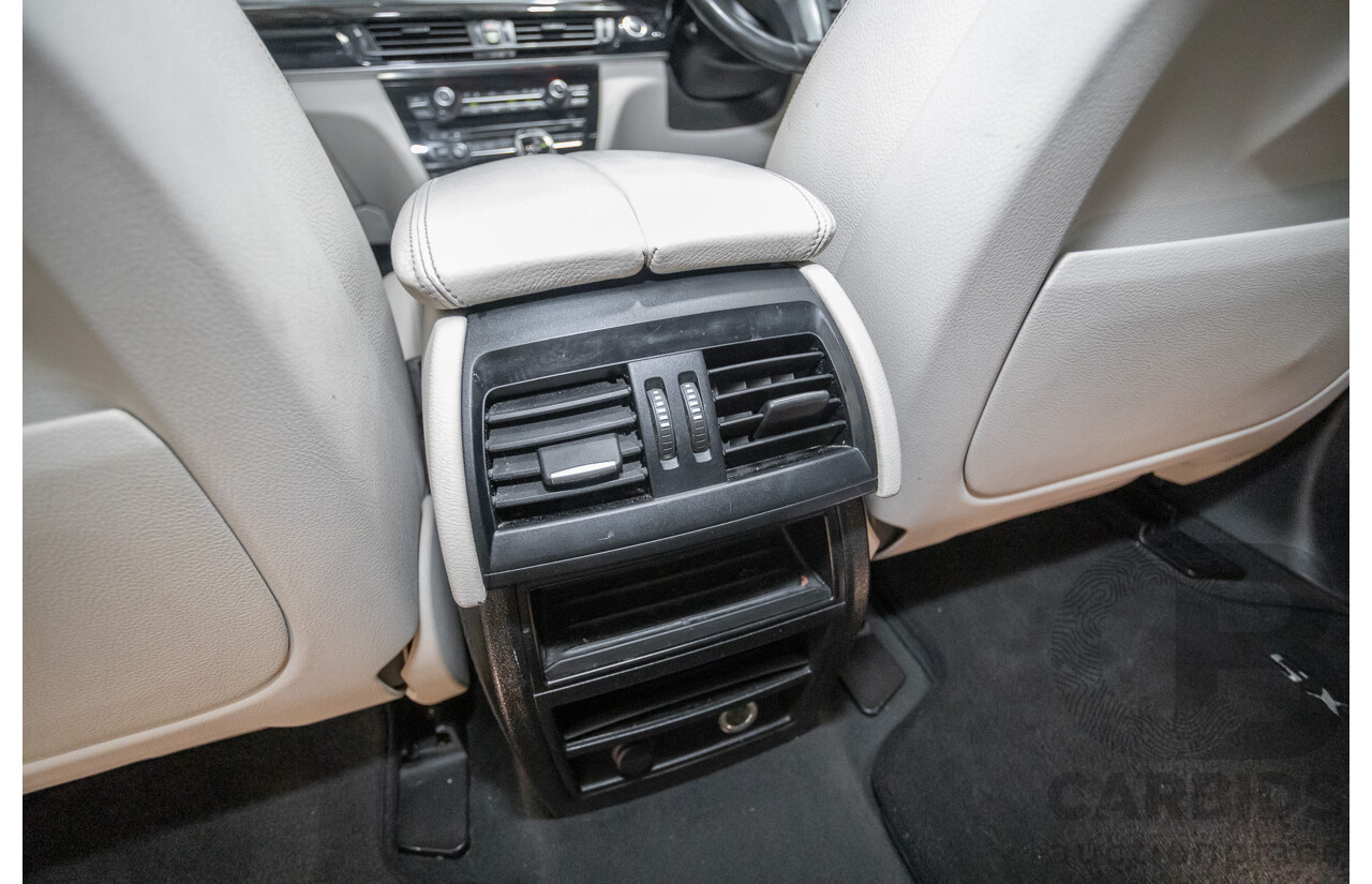 4/2016 BMW X5 xDrive30d (AWD) F15 MY16 4D Wagon Carbonschwarz Black Metallic Turbo Diesel 3.0L