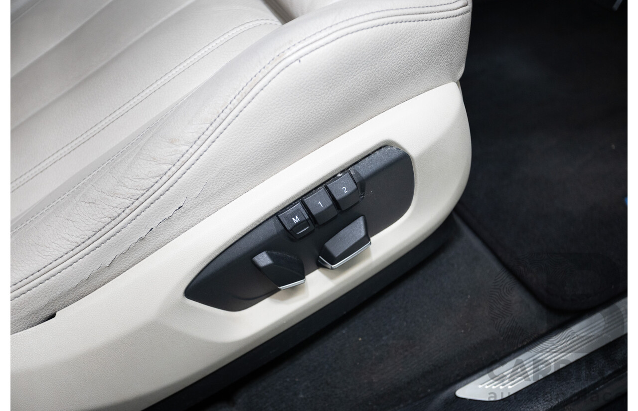 4/2016 BMW X5 xDrive30d (AWD) F15 MY16 4D Wagon Carbonschwarz Black Metallic Turbo Diesel 3.0L