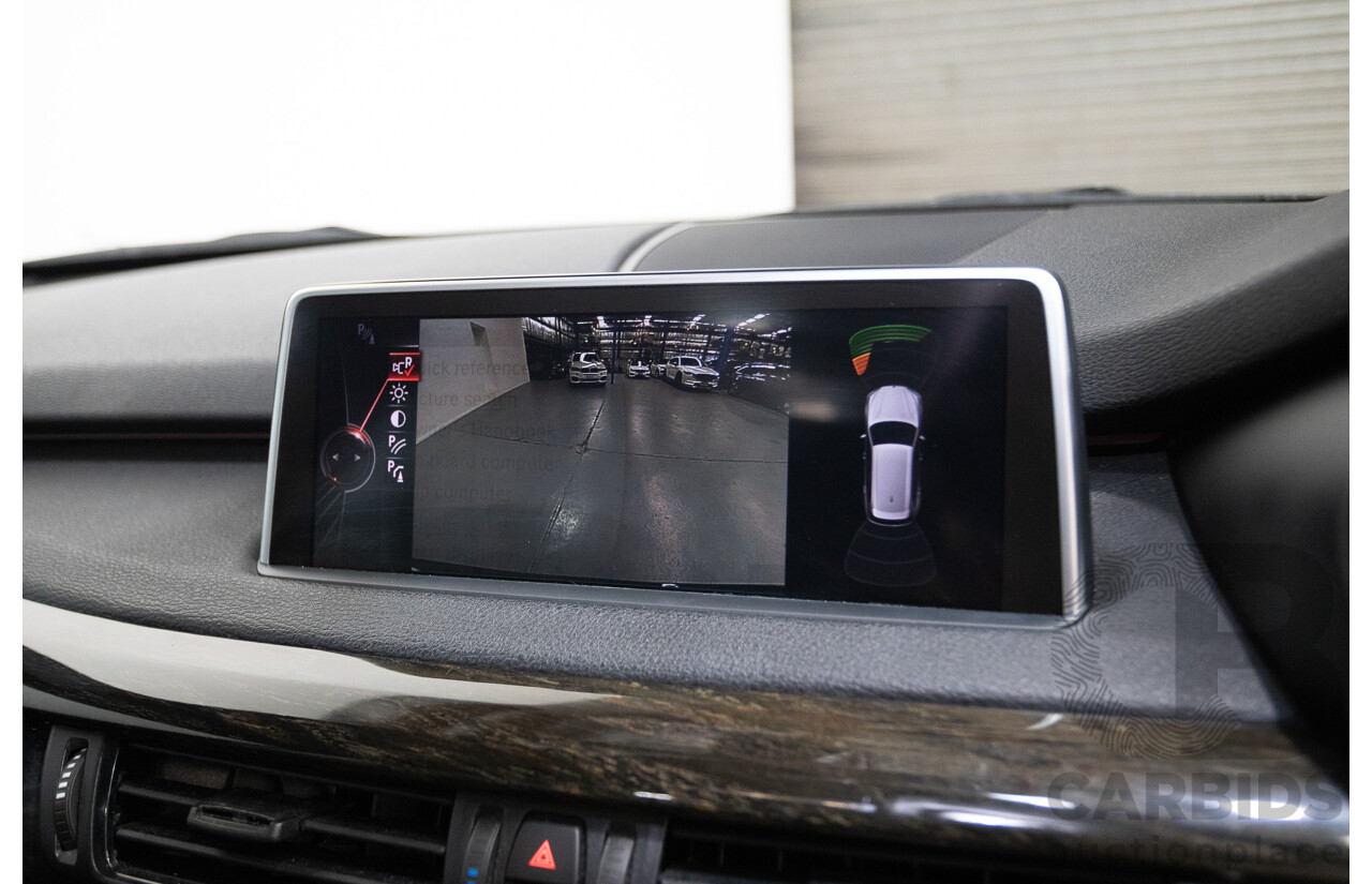 4/2016 BMW X5 xDrive30d (AWD) F15 MY16 4D Wagon Carbonschwarz Black Metallic Turbo Diesel 3.0L