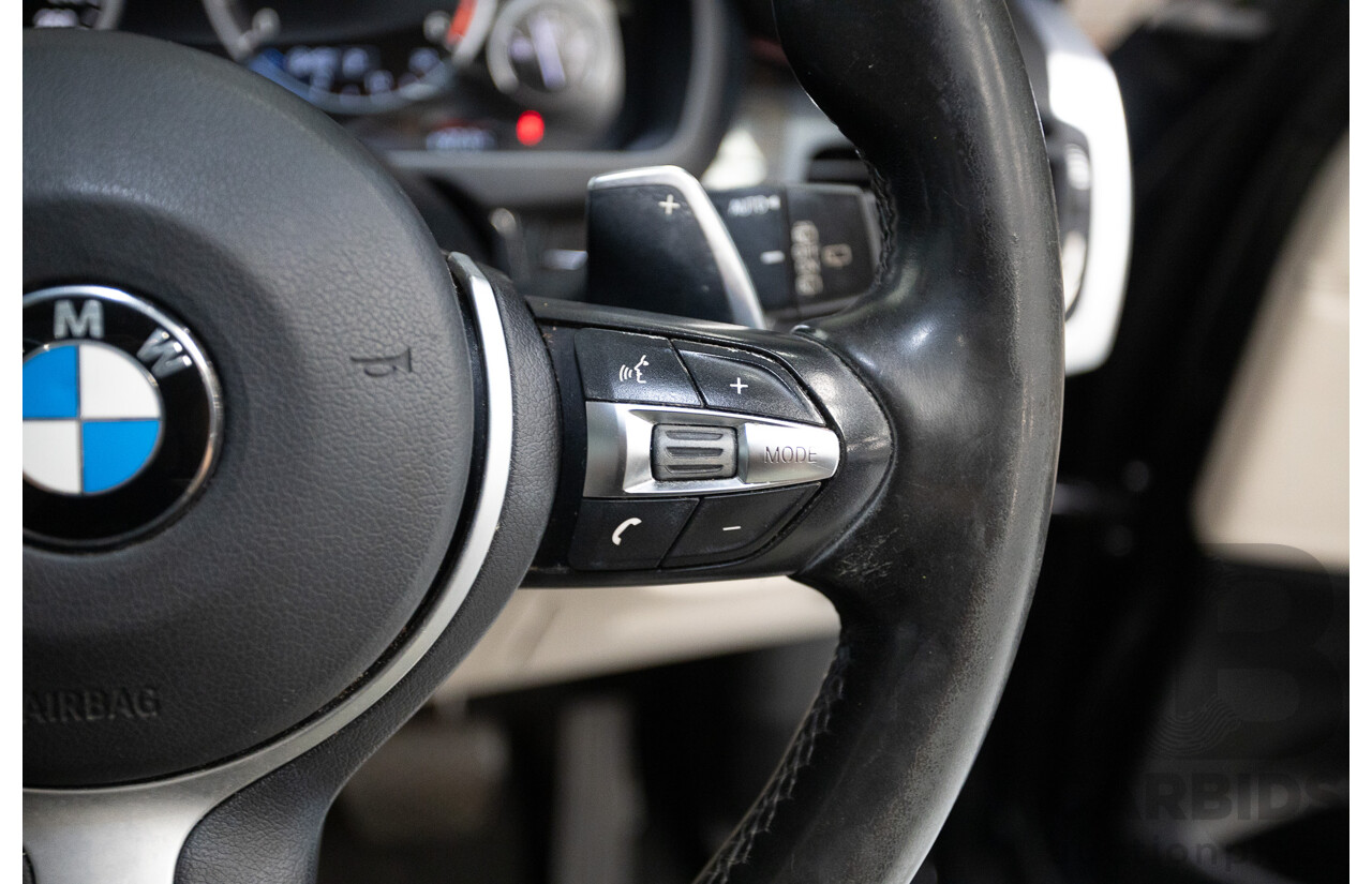 4/2016 BMW X5 xDrive30d (AWD) F15 MY16 4D Wagon Carbonschwarz Black Metallic Turbo Diesel 3.0L