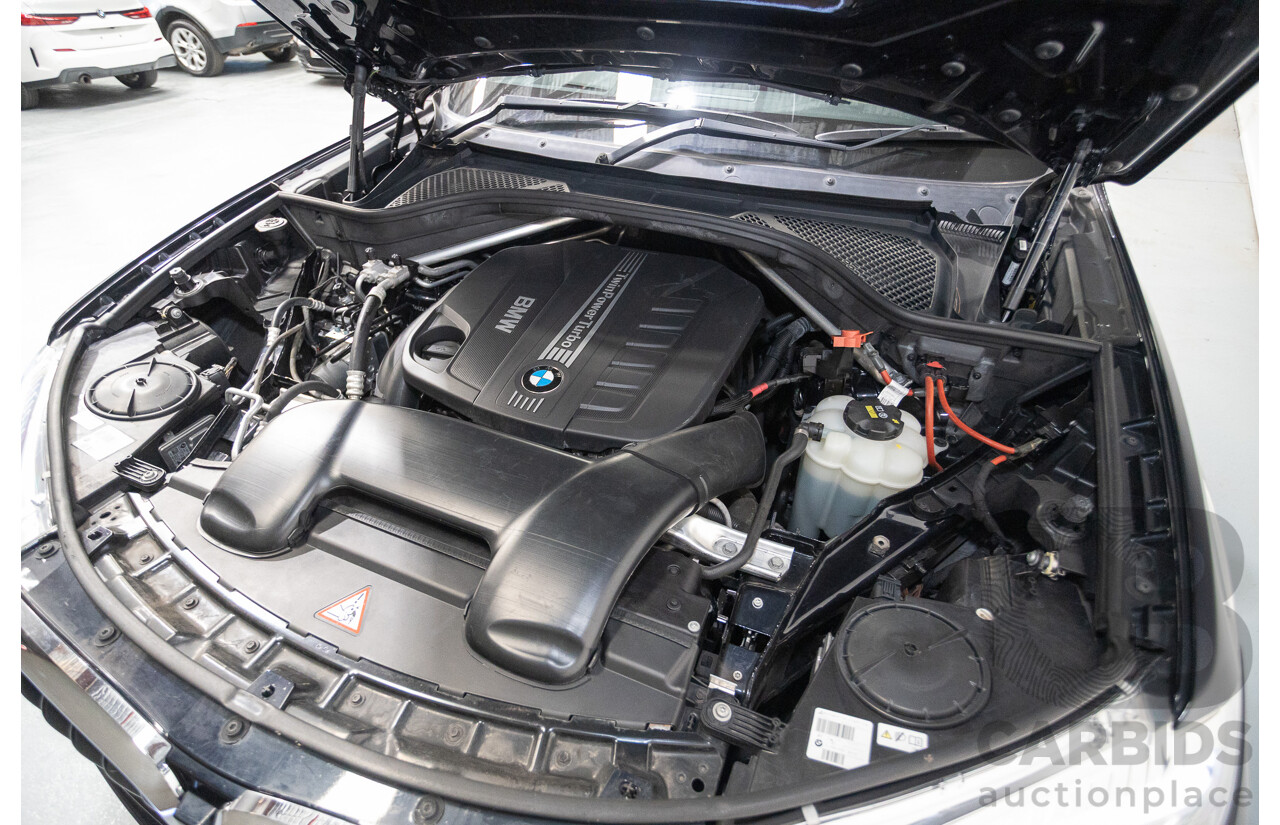 4/2016 BMW X5 xDrive30d (AWD) F15 MY16 4D Wagon Carbonschwarz Black Metallic Turbo Diesel 3.0L