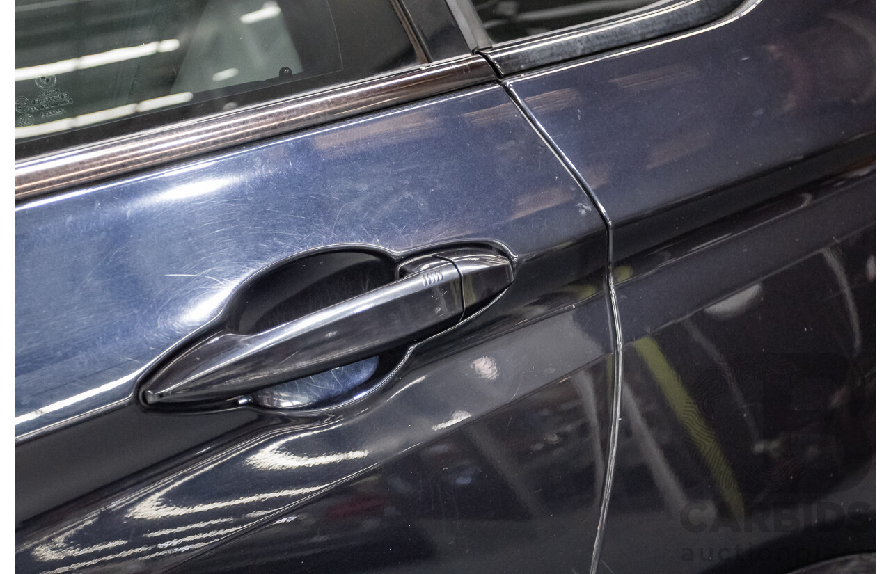 4/2016 BMW X5 xDrive30d (AWD) F15 MY16 4D Wagon Carbonschwarz Black Metallic Turbo Diesel 3.0L