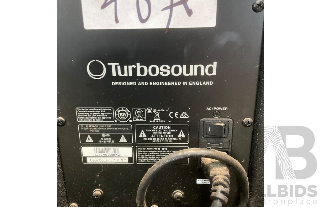 TURBOSOUND INSPIRE IP1000 Portable Column PA System