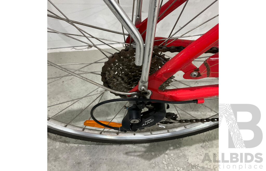XDS Red Ladies Town Bike