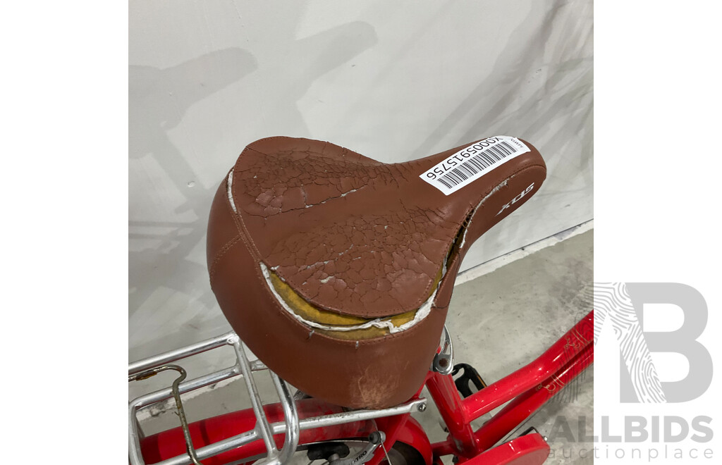 XDS Red Ladies Town Bike