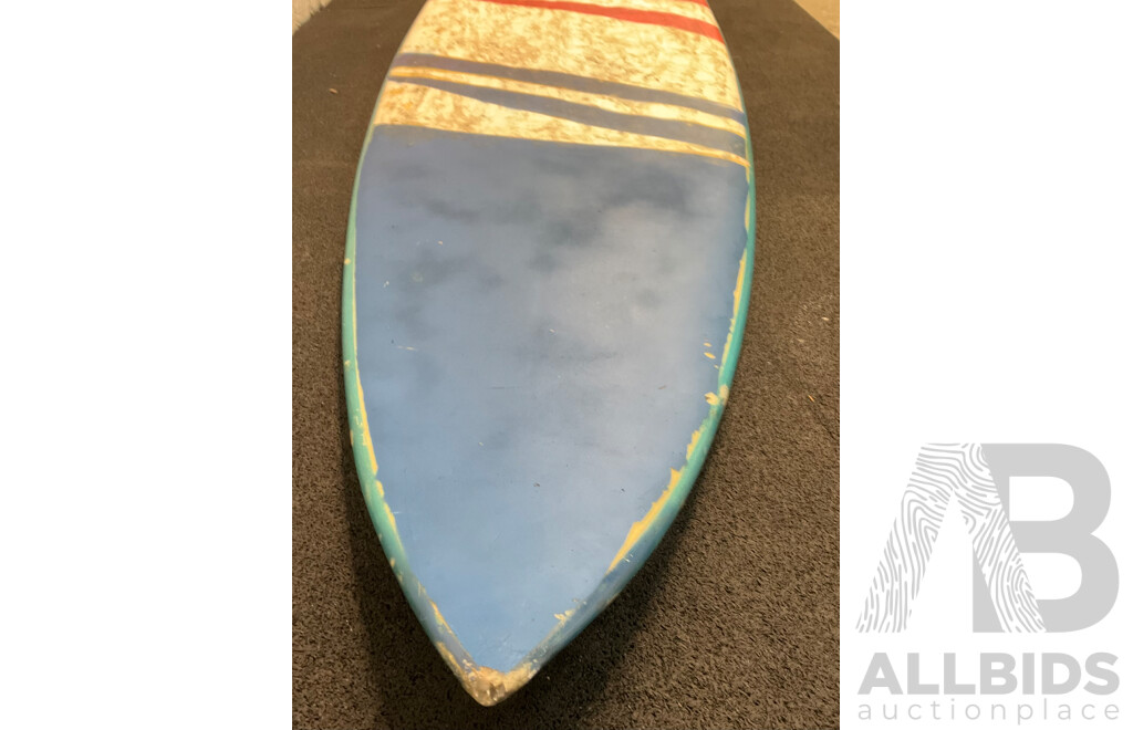 Vintage-Style Surfboard