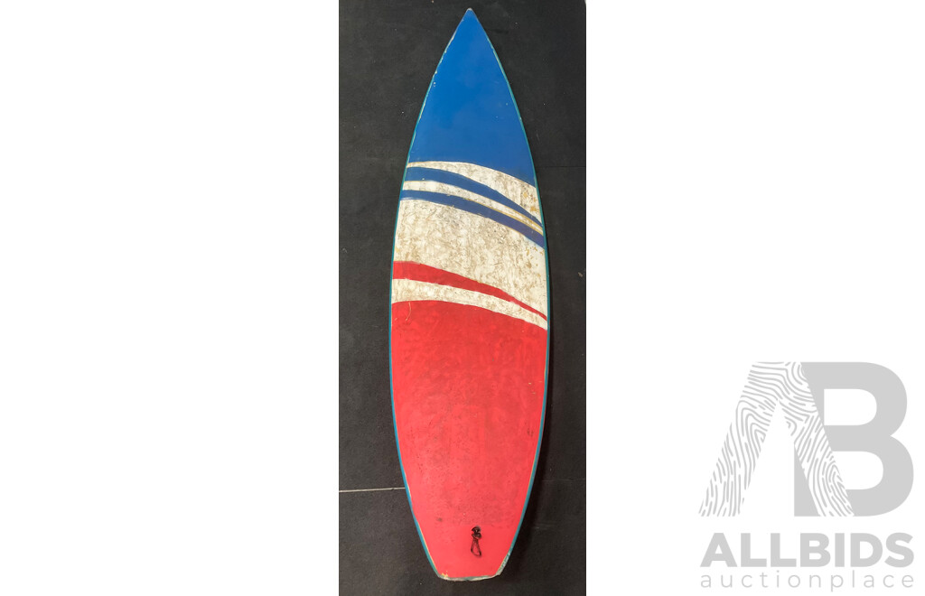 Vintage-Style Surfboard