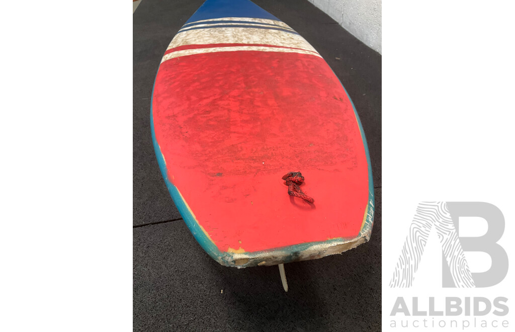 Vintage-Style Surfboard