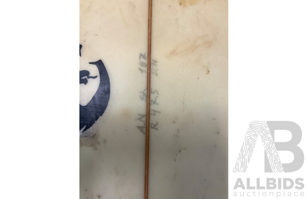 Vintage-Style Surfboard