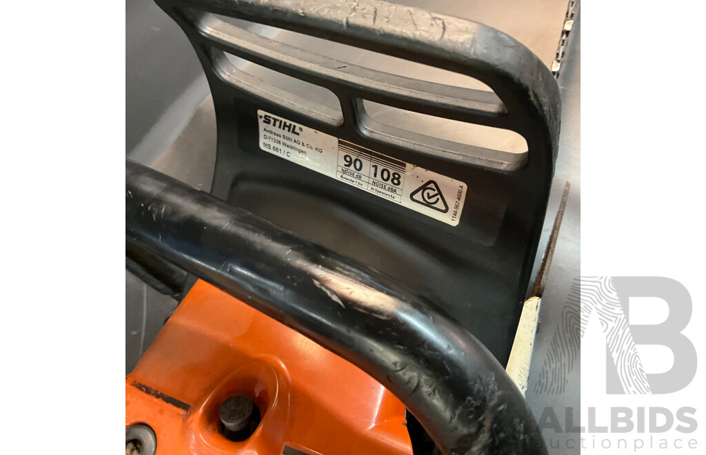 Stihl MS 661C Professional Chainsaw