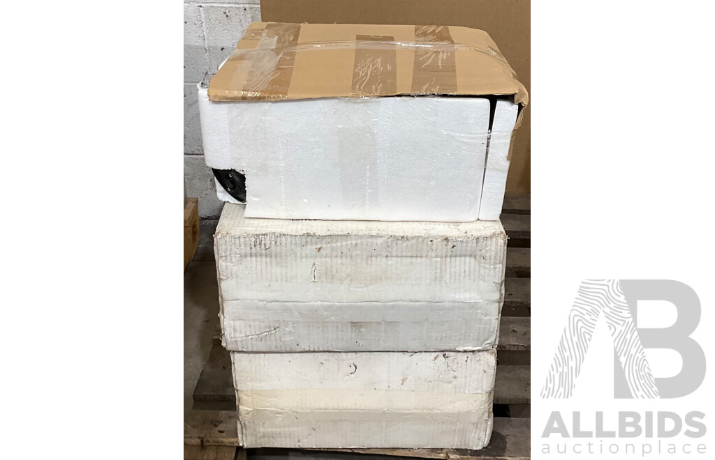 BENDIGO AL3104 Coffee Brown Floor Light - Lot of 3