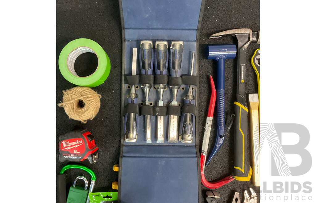 Collection of Various Hand Tools