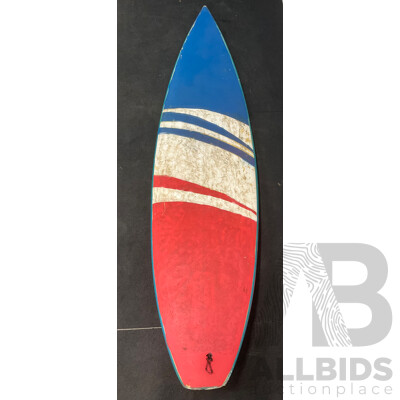 Vintage-Style Surfboard