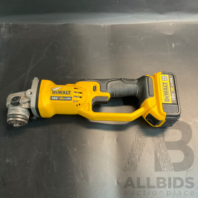 Dewalt DCG412-XE 125mm Cordless Cut-off Tool with Battery