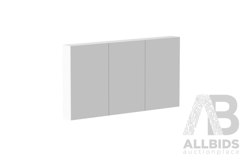 Posh Domaine 1500mm X 800mm Shaving Cabinet Standard 3 Door