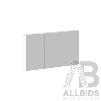 Posh Domaine 1500mm X 800mm Shaving Cabinet Standard 3 Door