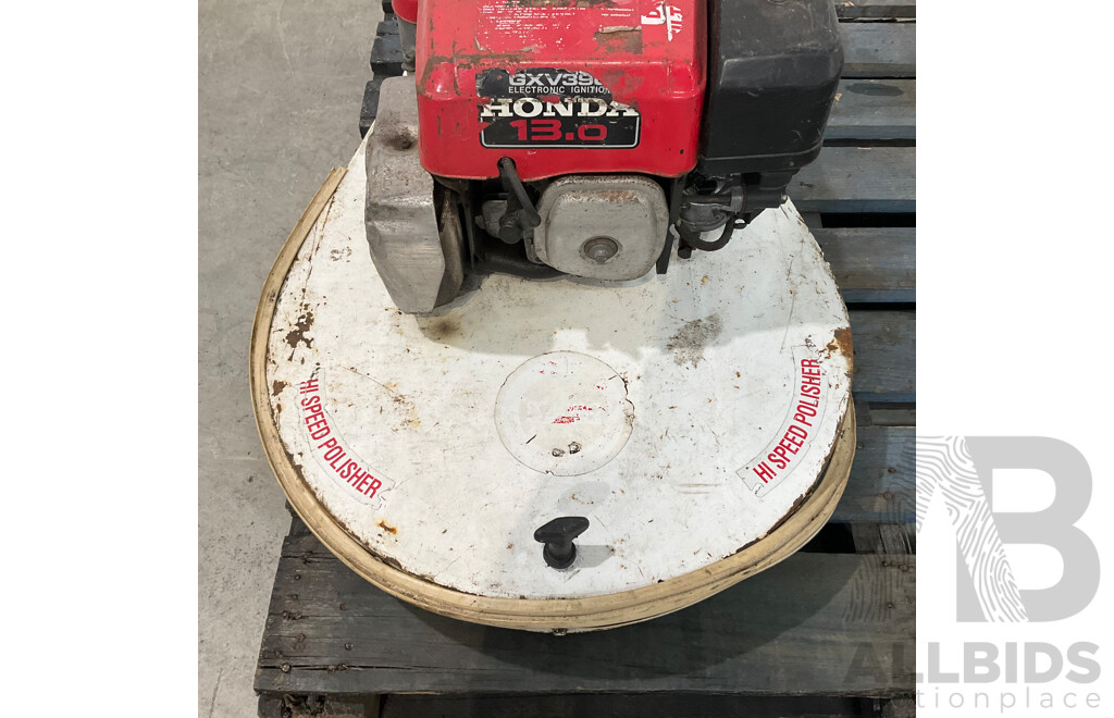 Polivac High Speed Polisher (Gas)