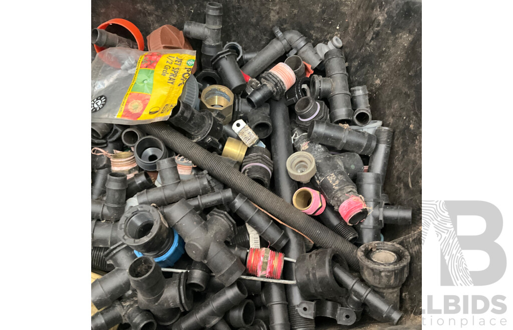 Garden Irrigation Kit X2 with Assorted Pipe Fittings and Garden Accessories