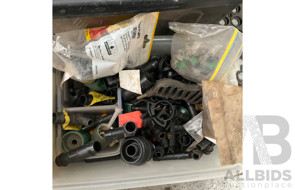 Garden Irrigation Kit X2 with Assorted Pipe Fittings and Garden Accessories